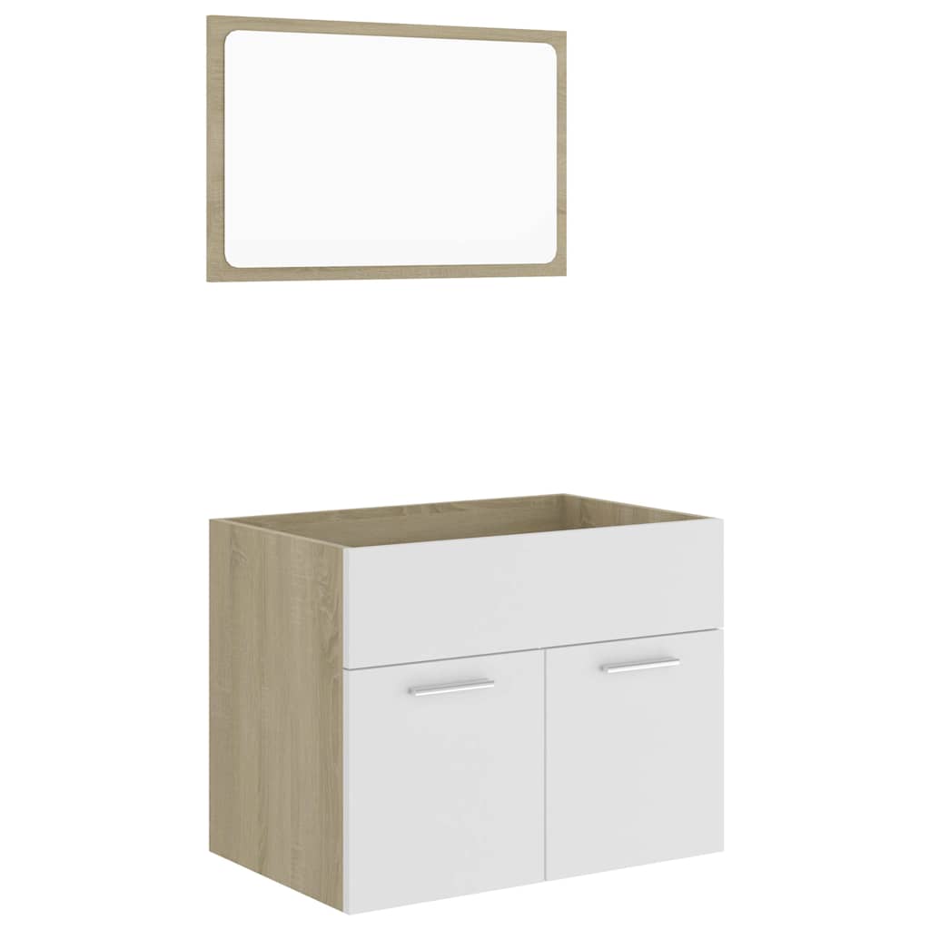 8720286242728_a_en_hd_1 vidaXL 2 Piece Bathroom Furniture Set White and Sonoma Oak Engineered Wood - Image 2