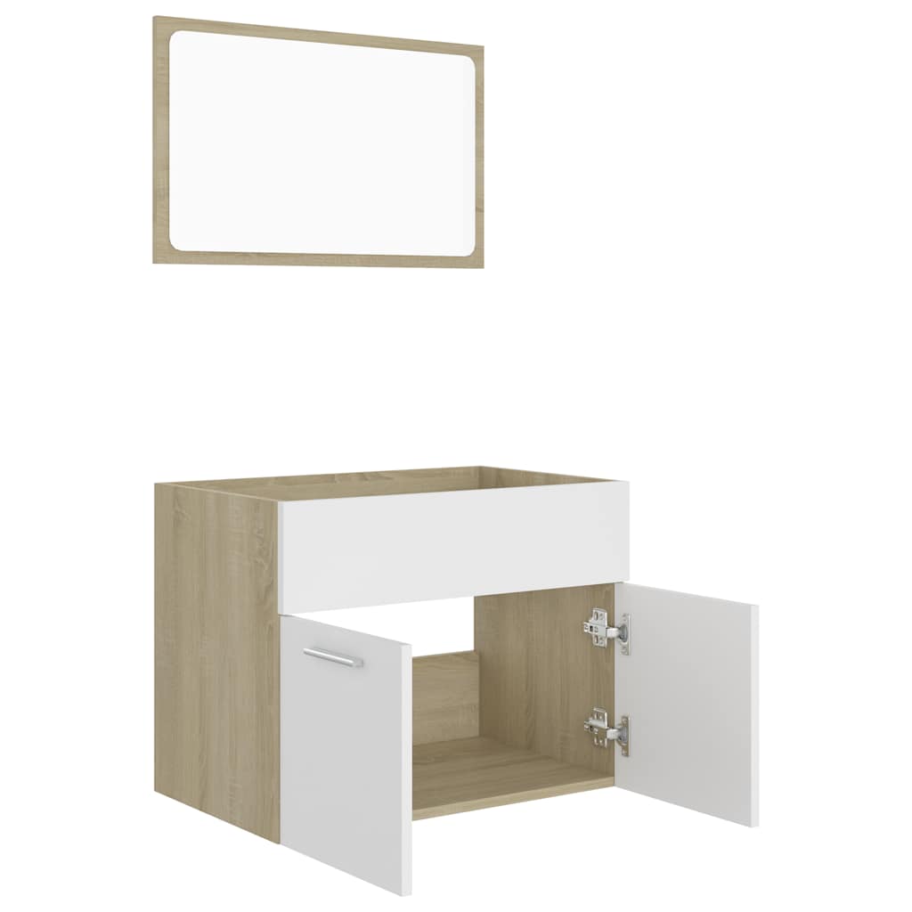 8720286242728_g_en_hd_4 vidaXL 2 Piece Bathroom Furniture Set White and Sonoma Oak Engineered Wood - Image 6