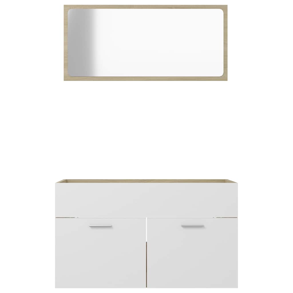 8720286242810_g_en_hd_3 vidaXL 2 Piece Bathroom Furniture Set White and Sonoma Oak Engineered Wood - Image 5