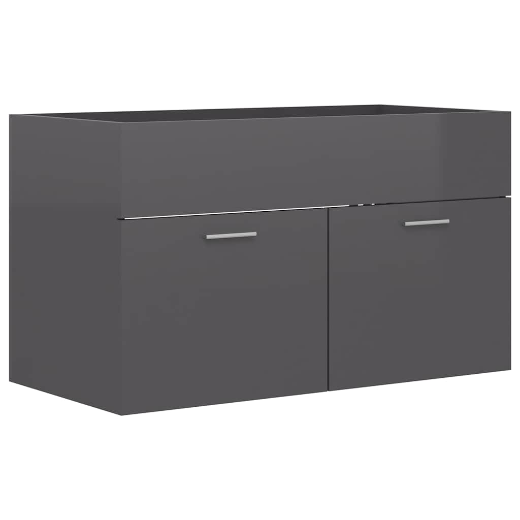 8720286242841_g_en_hd_6 vidaXL 2 Piece Bathroom Furniture Set High Gloss Grey Engineered Wood - Image 8