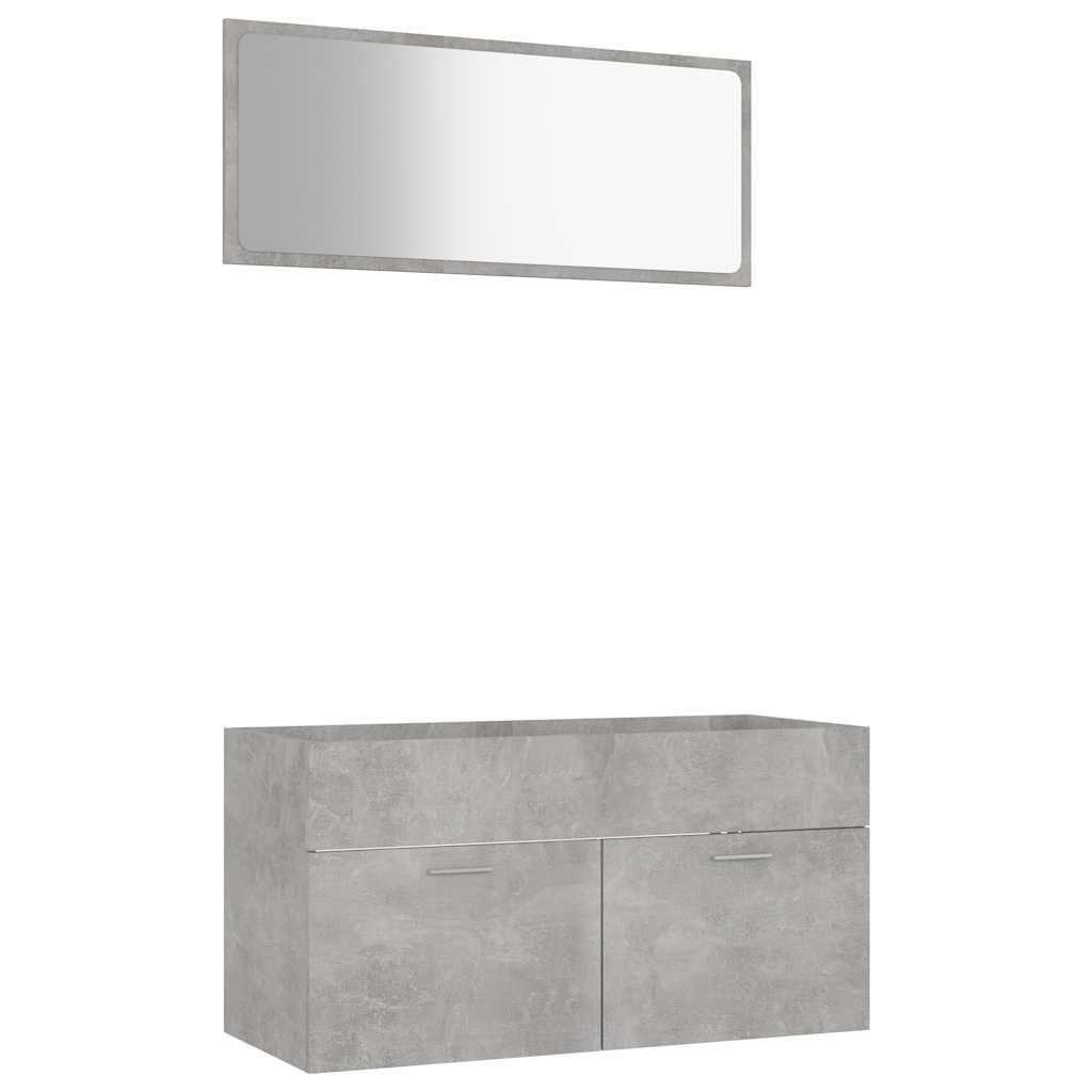 8720286242896_a_en_hd_1 vidaXL 2 Piece Bathroom Furniture Set Concrete Grey Engineered Wood - Image 2