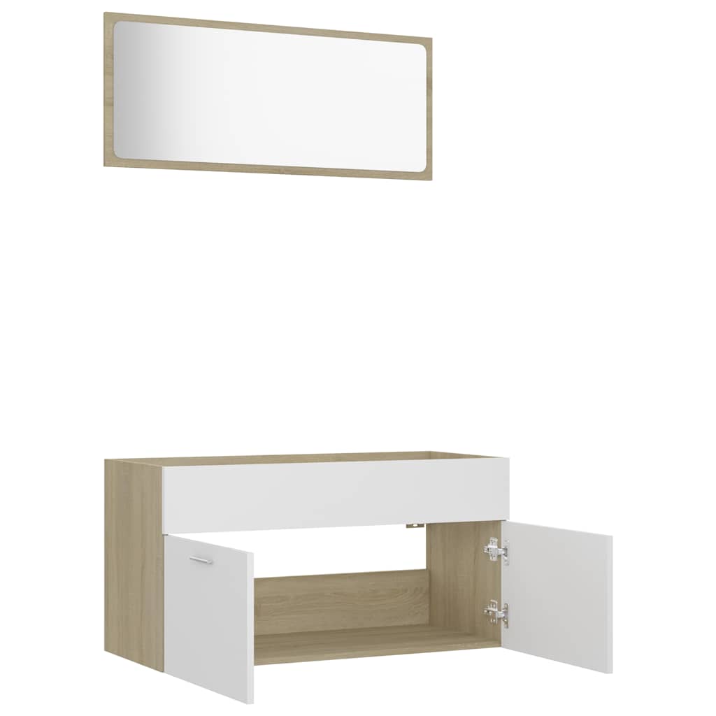 8720286242902_g_en_hd_4 vidaXL 2 Piece Bathroom Furniture Set White and Sonoma Oak Engineered Wood - Image 6