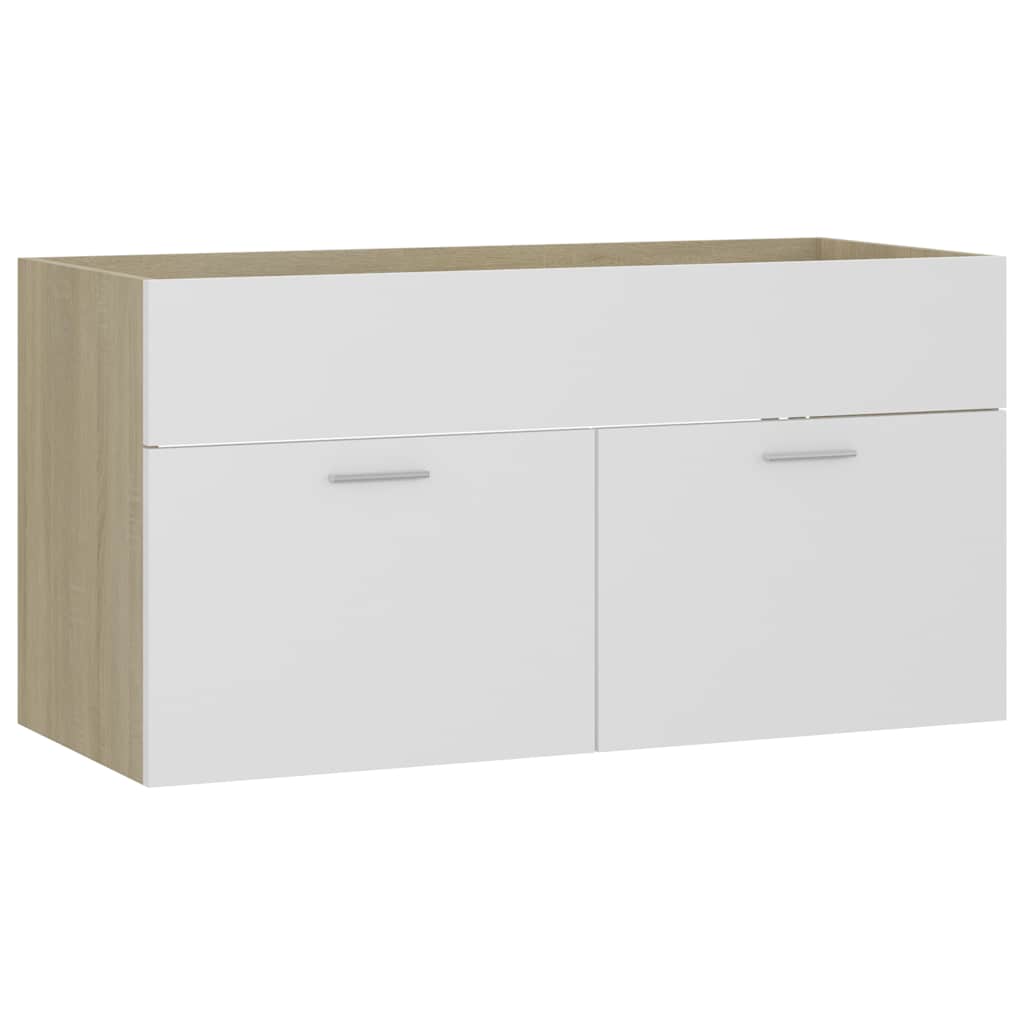 8720286242902_g_en_hd_6 vidaXL 2 Piece Bathroom Furniture Set White and Sonoma Oak Engineered Wood - Image 8