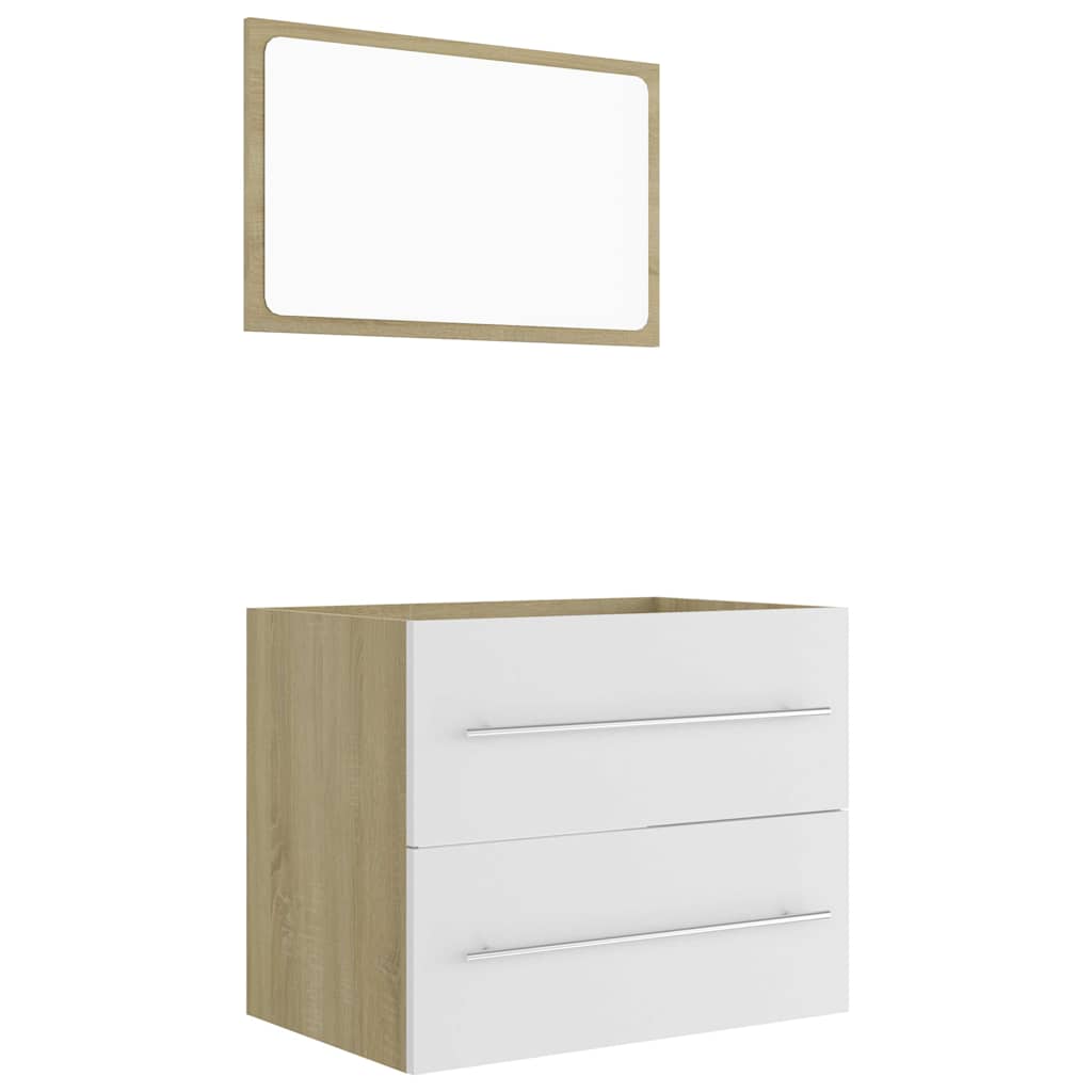 8720286243084_a_en_hd_1 vidaXL 2 Piece Bathroom Furniture Set White and Sonoma Oak Engineered Wood - Image 2