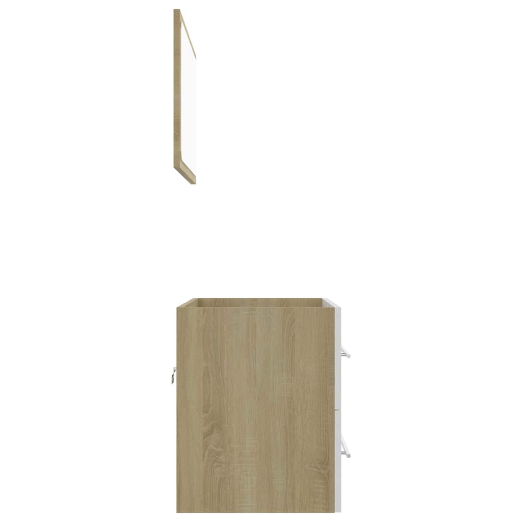 8720286243084_g_en_hd_5 vidaXL 2 Piece Bathroom Furniture Set White and Sonoma Oak Engineered Wood - Image 7