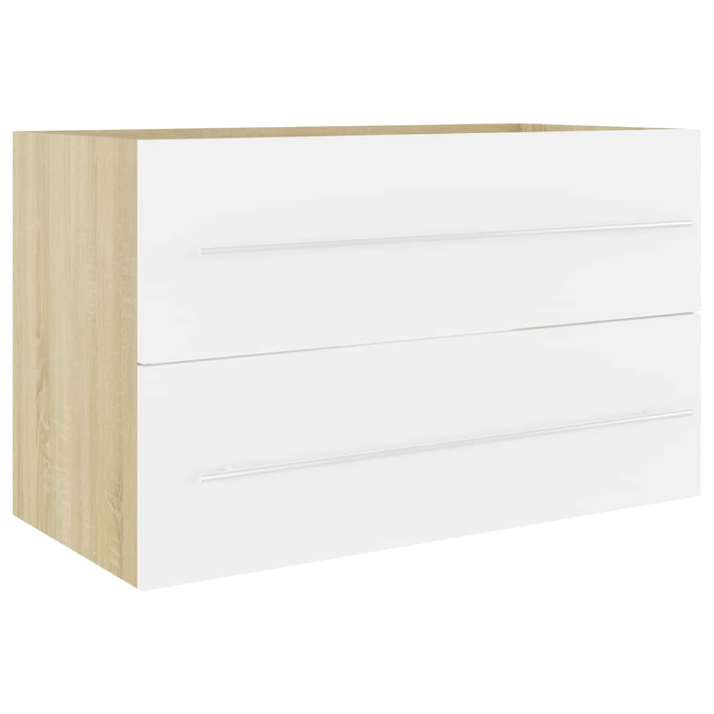 8720286243176_g_en_hd_7 vidaXL 2 Piece Bathroom Furniture Set White and Sonoma Oak Engineered Wood - Image 9