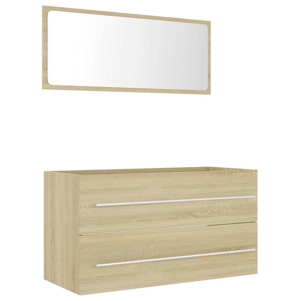 8720286243244_a_en_hd_1 vidaXL 2 Piece Bathroom Furniture Set Sonoma Oak Engineered Wood - Image 2