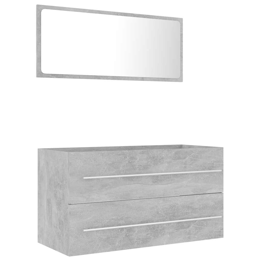 8720286243251_a_en_hd_1 vidaXL 2 Piece Bathroom Furniture Set Concrete Grey Engineered Wood - Image 2