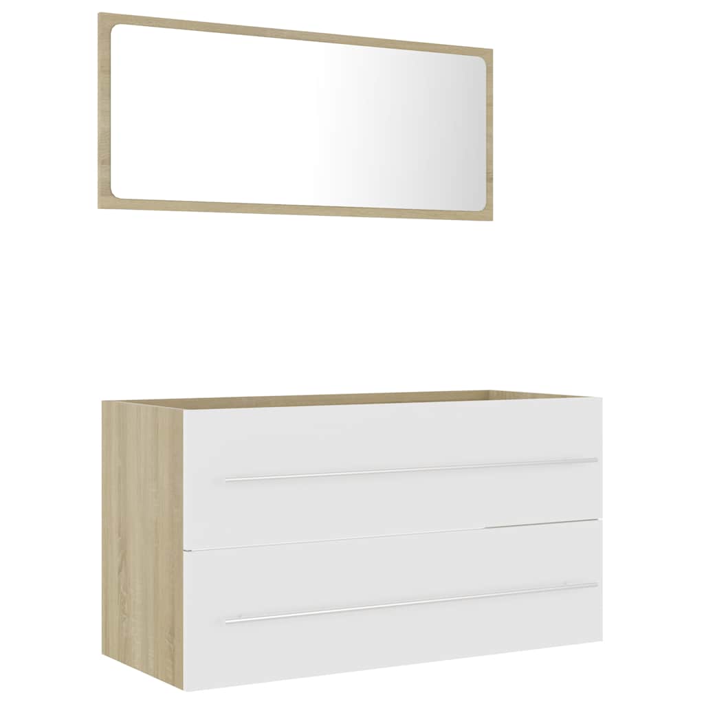 8720286243268_a_en_hd_1 vidaXL 2 Piece Bathroom Furniture Set White and Sonoma Oak Engineered Wood - Image 2