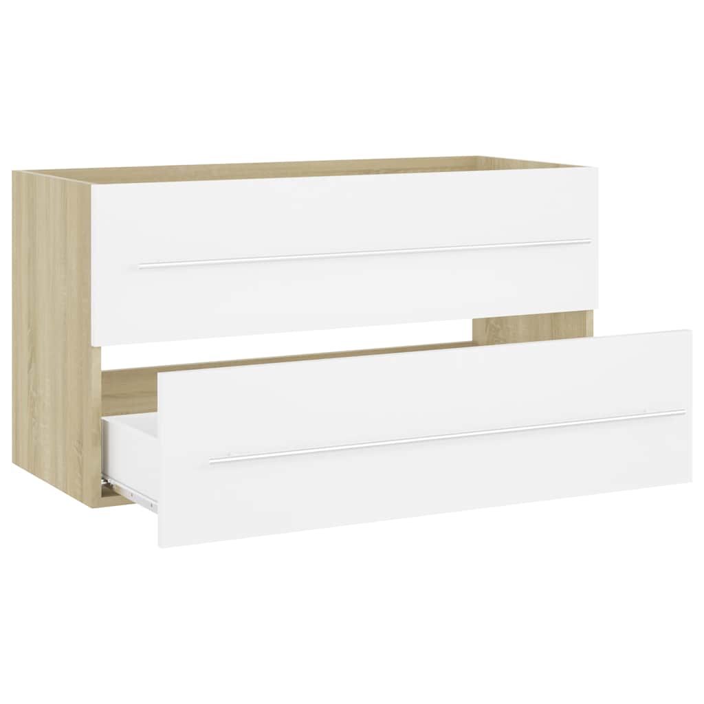 8720286243268_g_en_hd_6 vidaXL 2 Piece Bathroom Furniture Set White and Sonoma Oak Engineered Wood - Image 8