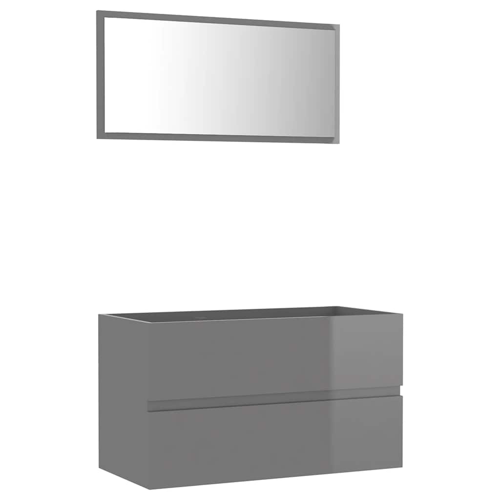 8720286243565_a_en_hd_1 vidaXL 2 Piece Bathroom Furniture Set High Gloss Grey Engineered Wood - Image 2