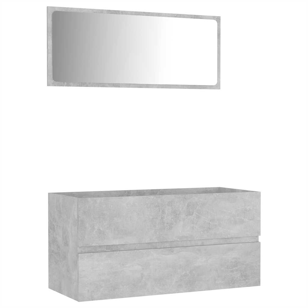 8720286243619_a_en_hd_1 vidaXL 2 Piece Bathroom Furniture Set Concrete Grey Engineered Wood - Image 2