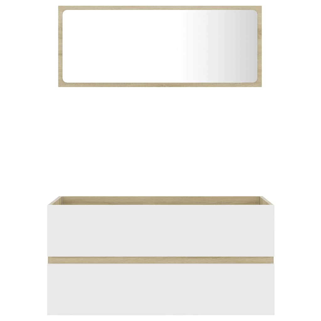 8720286243626_g_en_hd_2 vidaXL 2 Piece Bathroom Furniture Set White and Sonoma Oak Engineered Wood - Image 4