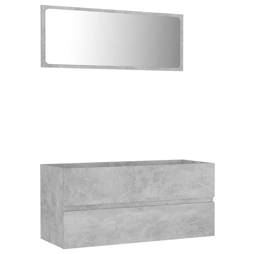 8720286243701_a_en_hd_1 vidaXL 2 Piece Bathroom Furniture Set Concrete Grey Engineered Wood - Image 2