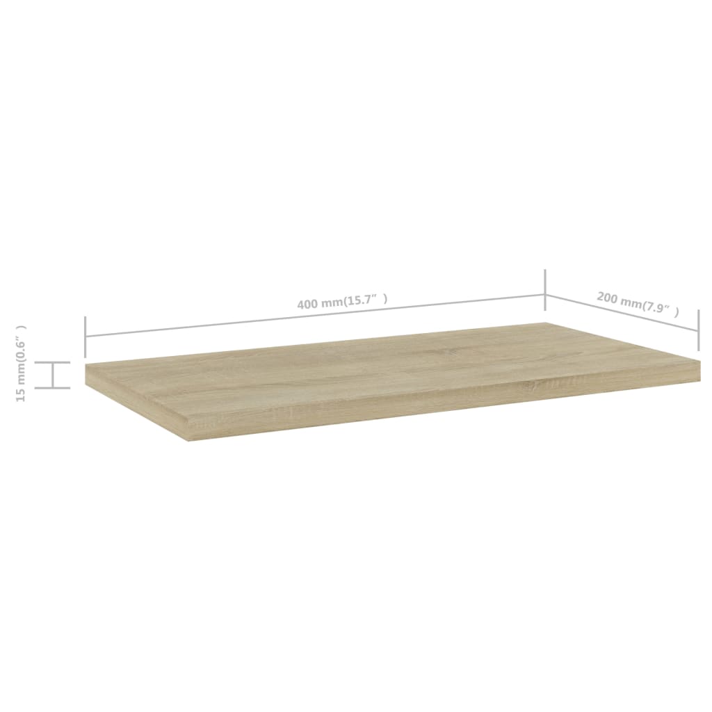 8720286243978_g_en_hd_4 vidaXL Bookshelf Boards 4 pcs Sonoma Oak 40x20x1.5 cm Engineered Wood - Image 5
