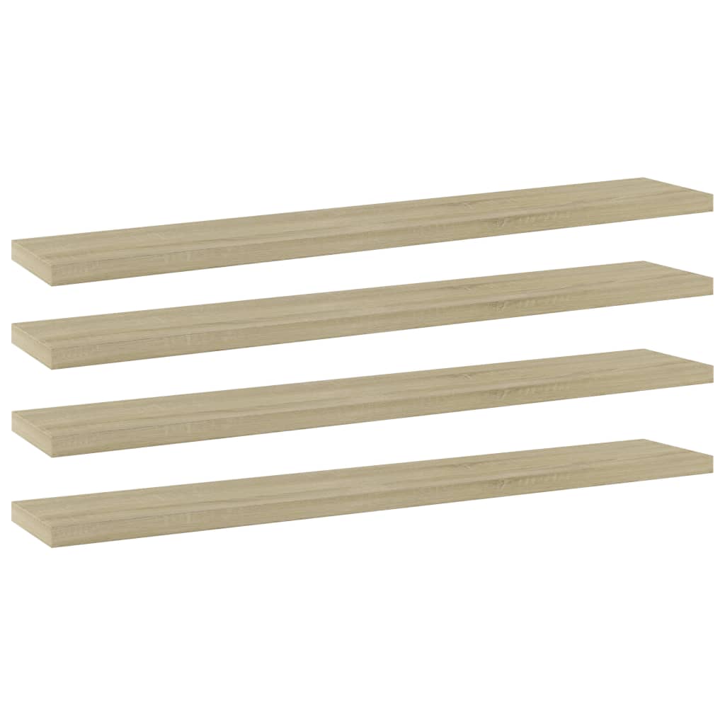 8720286244616_a_en_hd_1 vidaXL Bookshelf Boards 4 pcs Sonoma Oak 60x10x1.5 cm Engineered Wood - Image 1