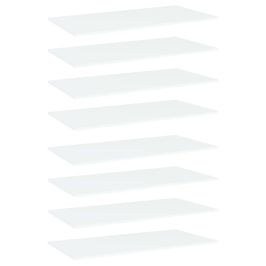 8720286245521_a_en_hd_1 vidaXL Bookshelf Boards 8 pcs White 80x20x1.5 cm Engineered Wood - Image 1