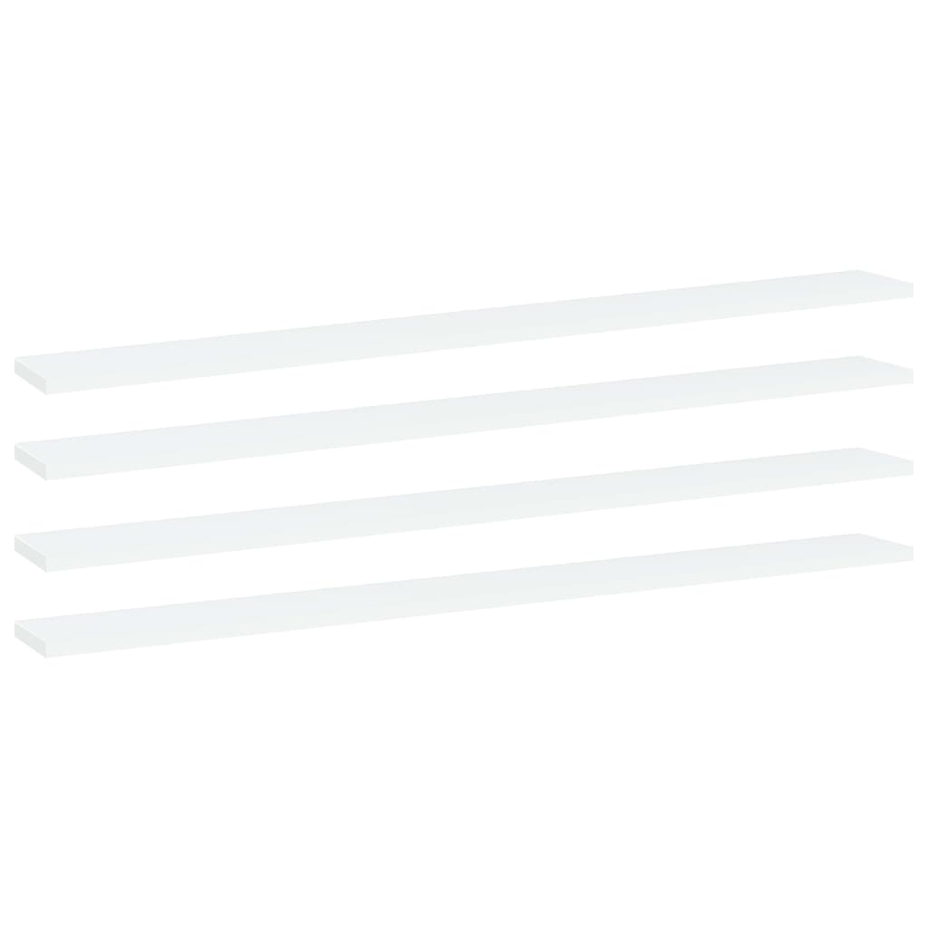 8720286246153_a_en_hd_1 vidaXL Bookshelf Boards 4 pcs White 100x10x1.5 cm Engineered Wood - Image 1