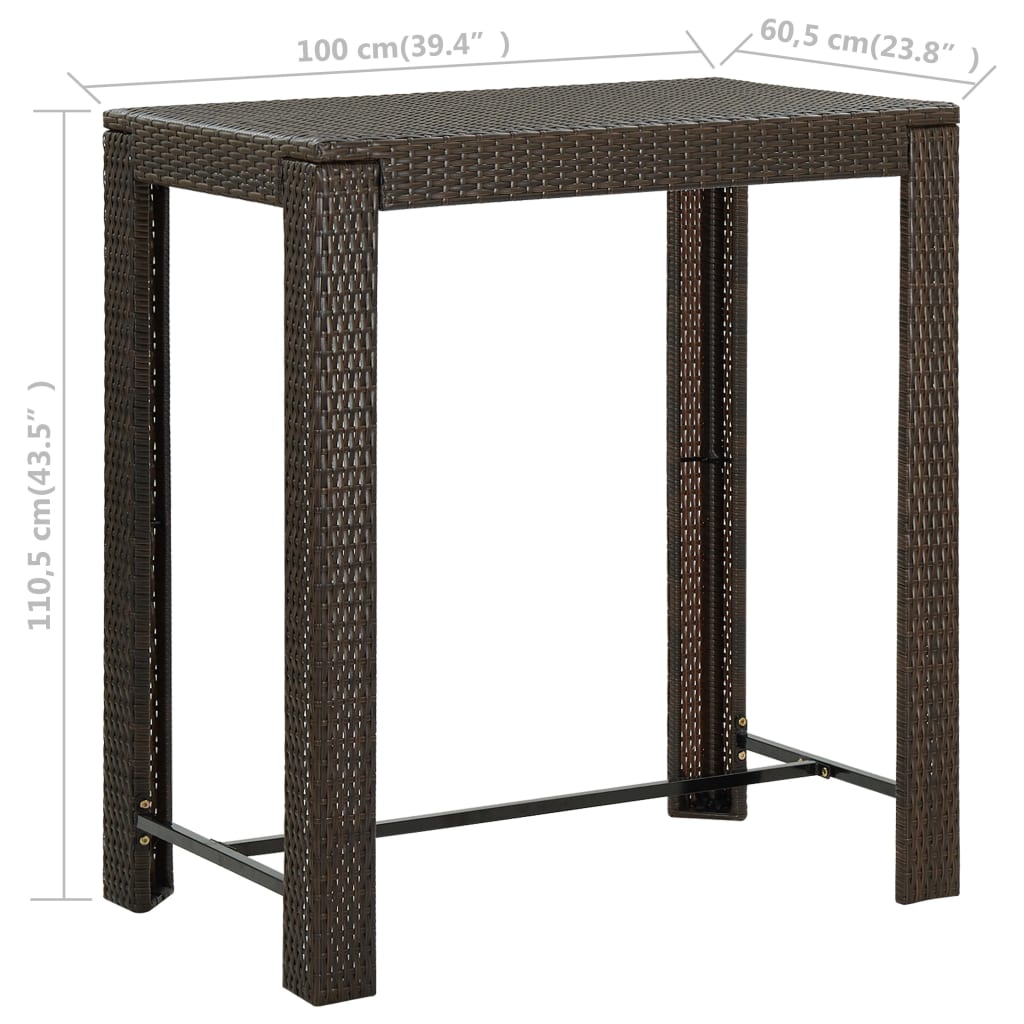 8720286247150_g_en_hd_11 vidaXL 5 Piece Garden Bar Set with Cushions Poly Rattan Brown - Image 13