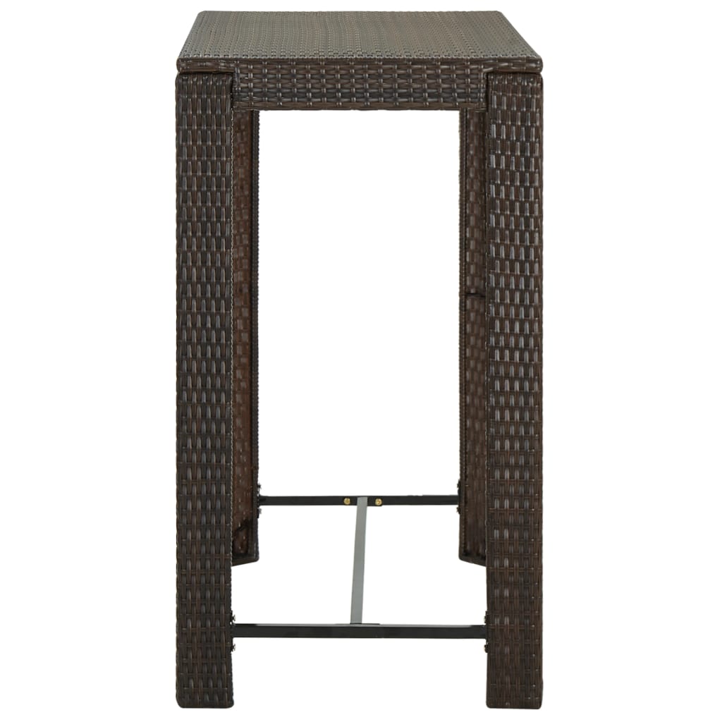 8720286247150_g_en_hd_8 vidaXL 5 Piece Garden Bar Set with Cushions Poly Rattan Brown - Image 10