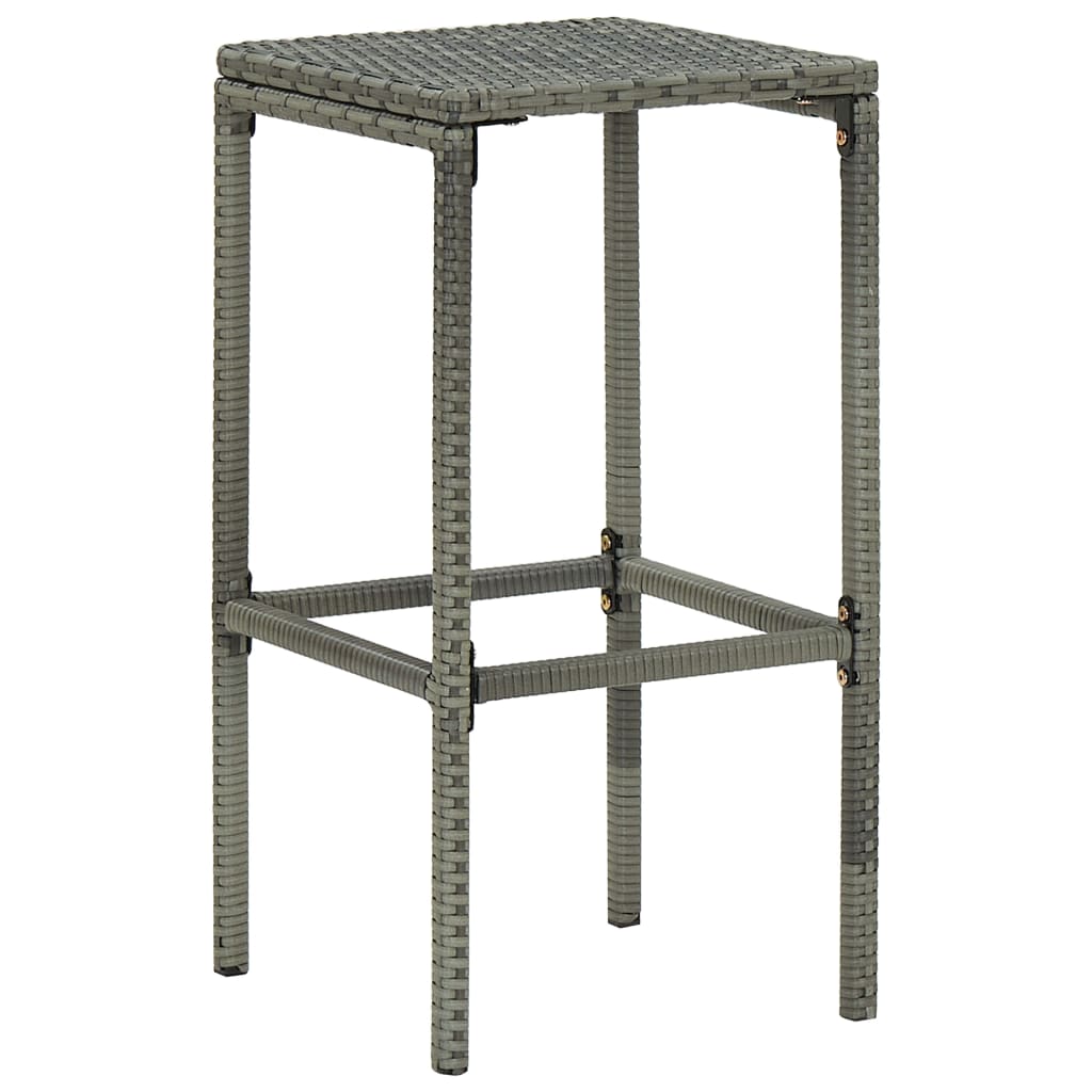 8720286247174_g_en_hd_3 vidaXL 5 Piece Garden Bar Set with Cushions Poly Rattan Grey - Image 5