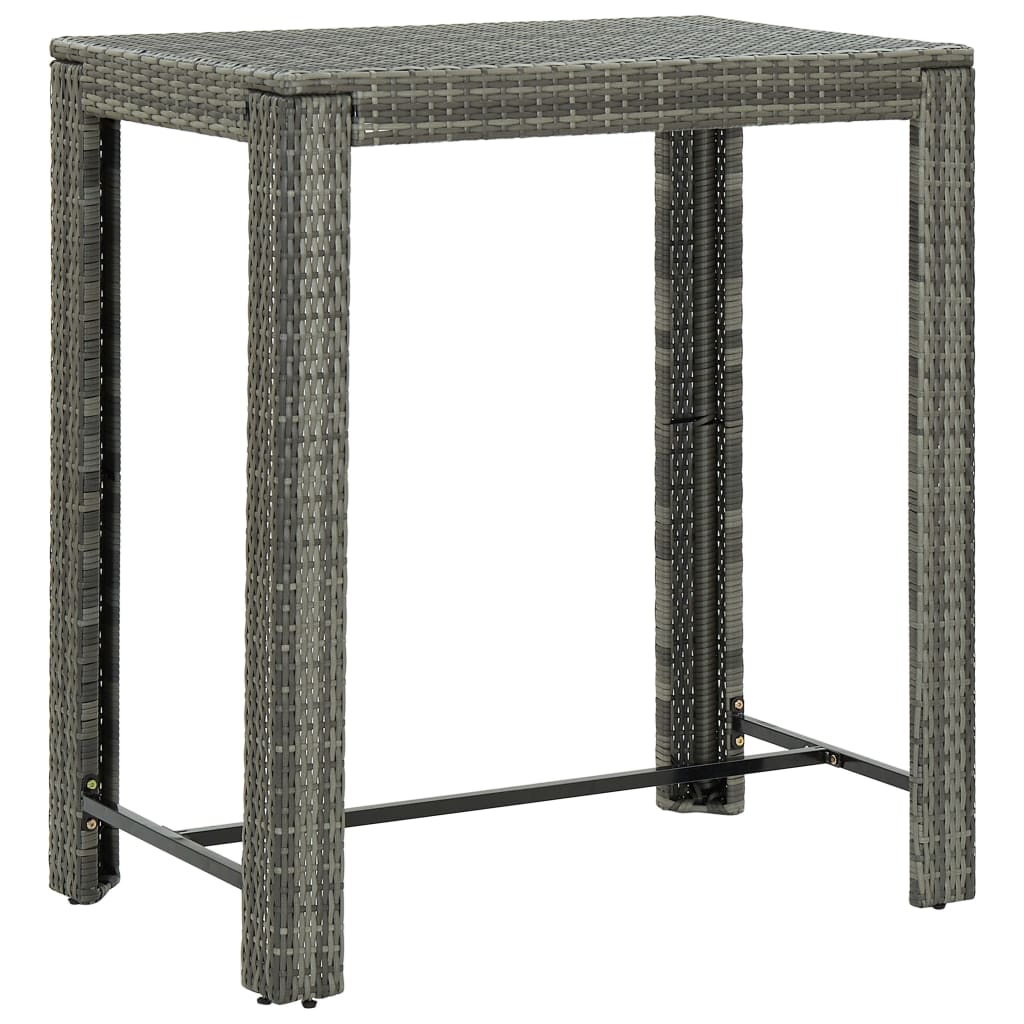 8720286247174_g_en_hd_6 vidaXL 5 Piece Garden Bar Set with Cushions Poly Rattan Grey - Image 8