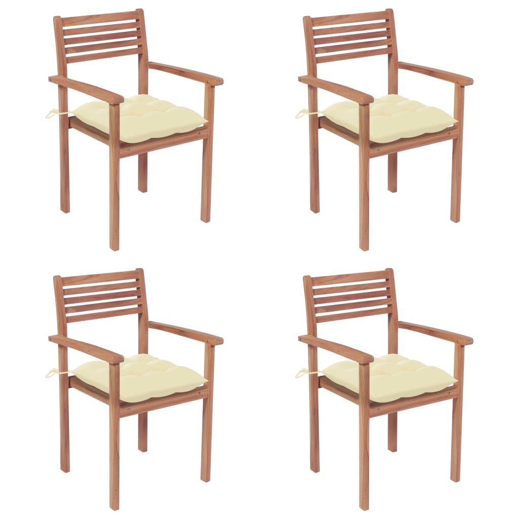 8720286262306_a_en_hd_1 vidaXL Garden Chairs 4 pcs with Cream White Cushions Solid Teak Wood - Image 1
