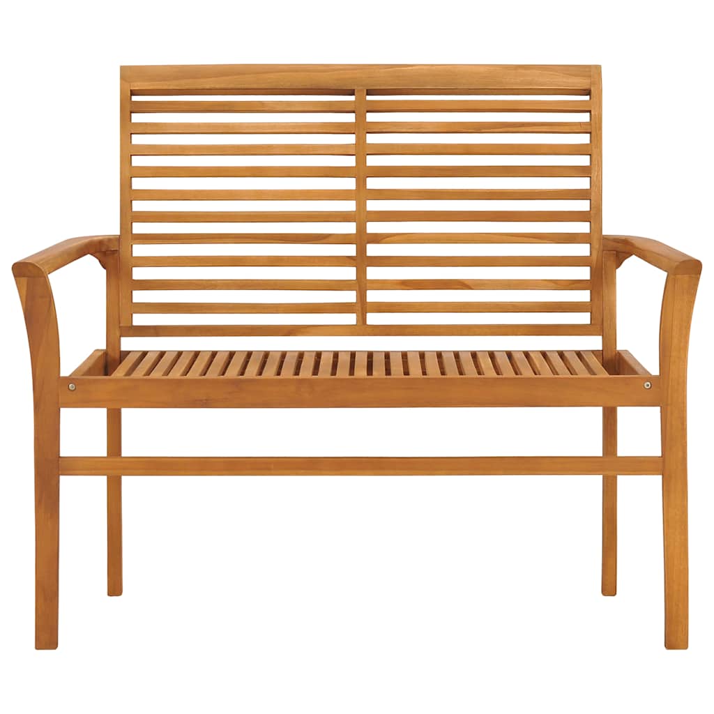 8720286265819_g_en_hd_2 vidaXL Garden Bench with Taupe Cushion 112 cm Solid Teak Wood - Image 3