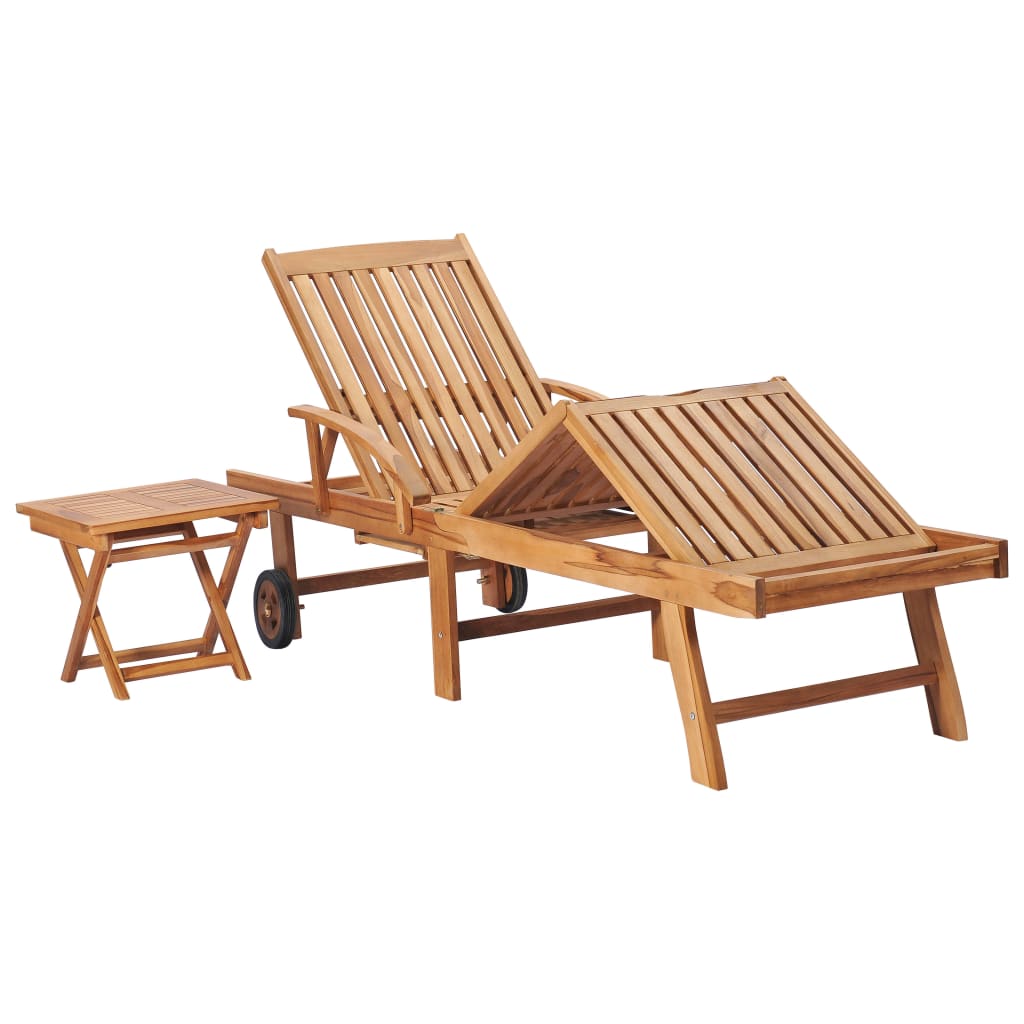 8720286269497_g_en_hd_2 vidaXL Sun Lounger with Table and Cushion Solid Teak Wood - Image 3
