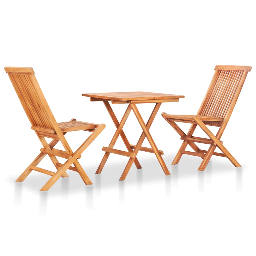 8720286271490_g_en_hd_1 vidaXL 3 Piece Bistro Set with Anthracite Cushions Solid Teak Wood - Image 2