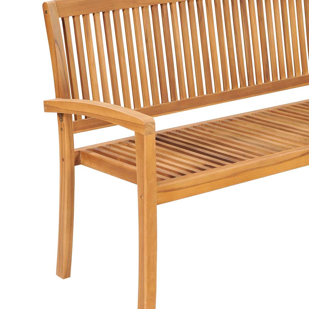8720286272329_g_en_hd_3 vidaXL Stacking Garden Bench with Cushion 159 cm Solid Teak Wood - Image 4