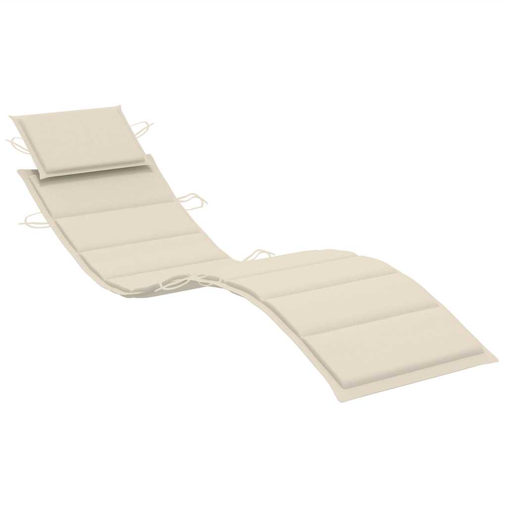 8720286272596_g_en_hd_4 vidaXL Rocking Sun Lounger with Cushion Solid Teak Wood - Image 5