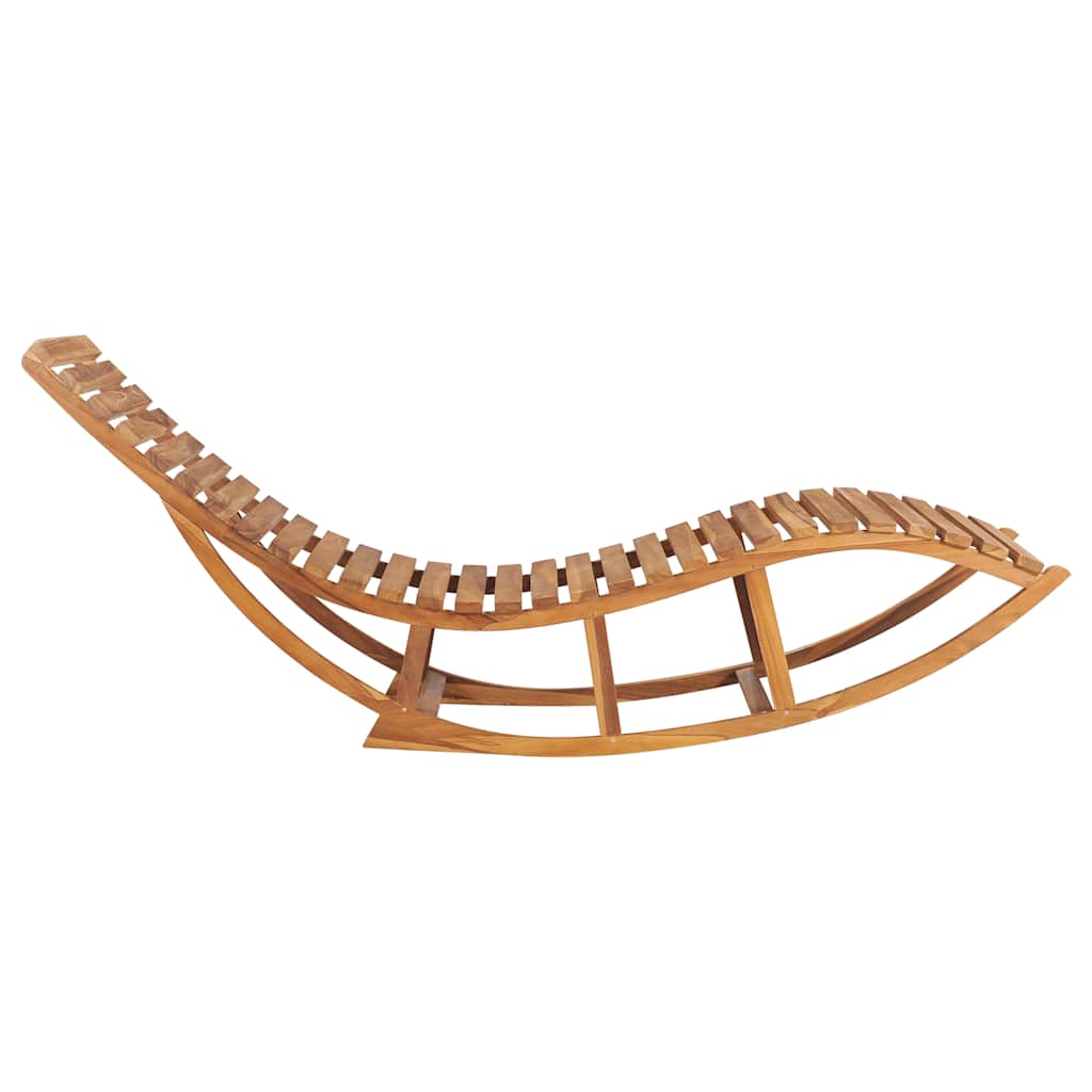 8720286272602_g_en_hd_3 vidaXL Rocking Sun Lounger with Cushion Solid Teak Wood - Image 4