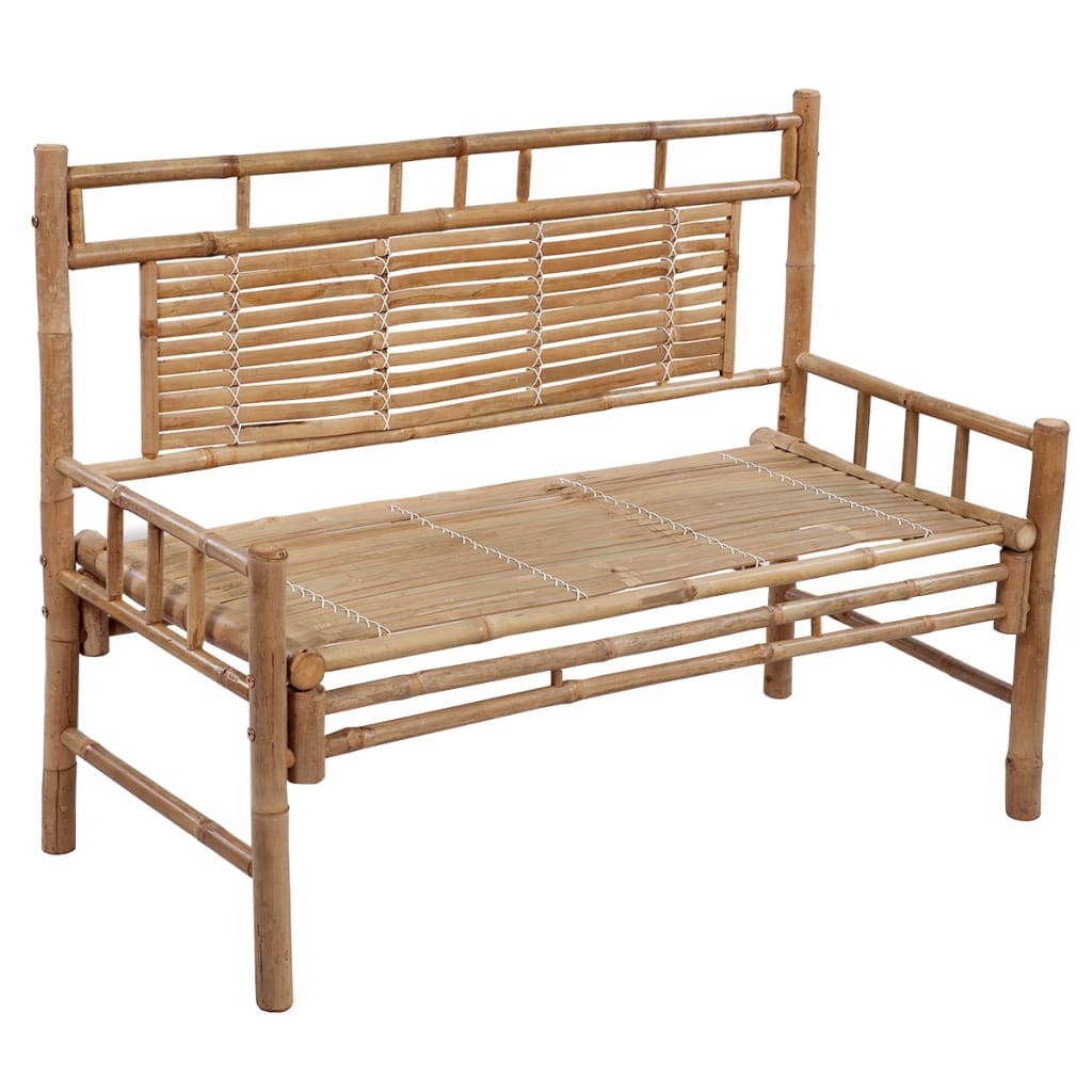 8720286278024_g_en_hd_1 vidaXL Garden Bench with Cushion 120 cm Bamboo - Image 2