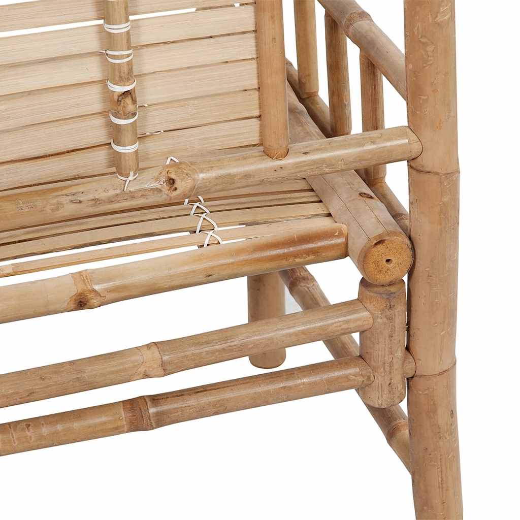 8720286278031_g_en_hd_3 vidaXL Garden Bench with Cushion 120 cm Bamboo - Image 4