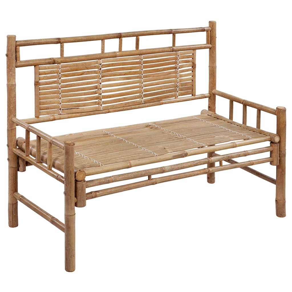 8720286278239_g_en_hd_1 vidaXL Garden Bench with Cushion 120 cm Bamboo - Image 2