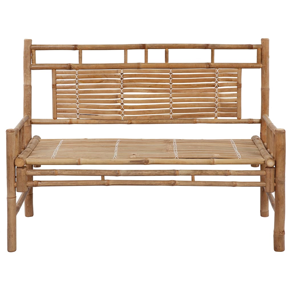 8720286278239_g_en_hd_2 vidaXL Garden Bench with Cushion 120 cm Bamboo - Image 3