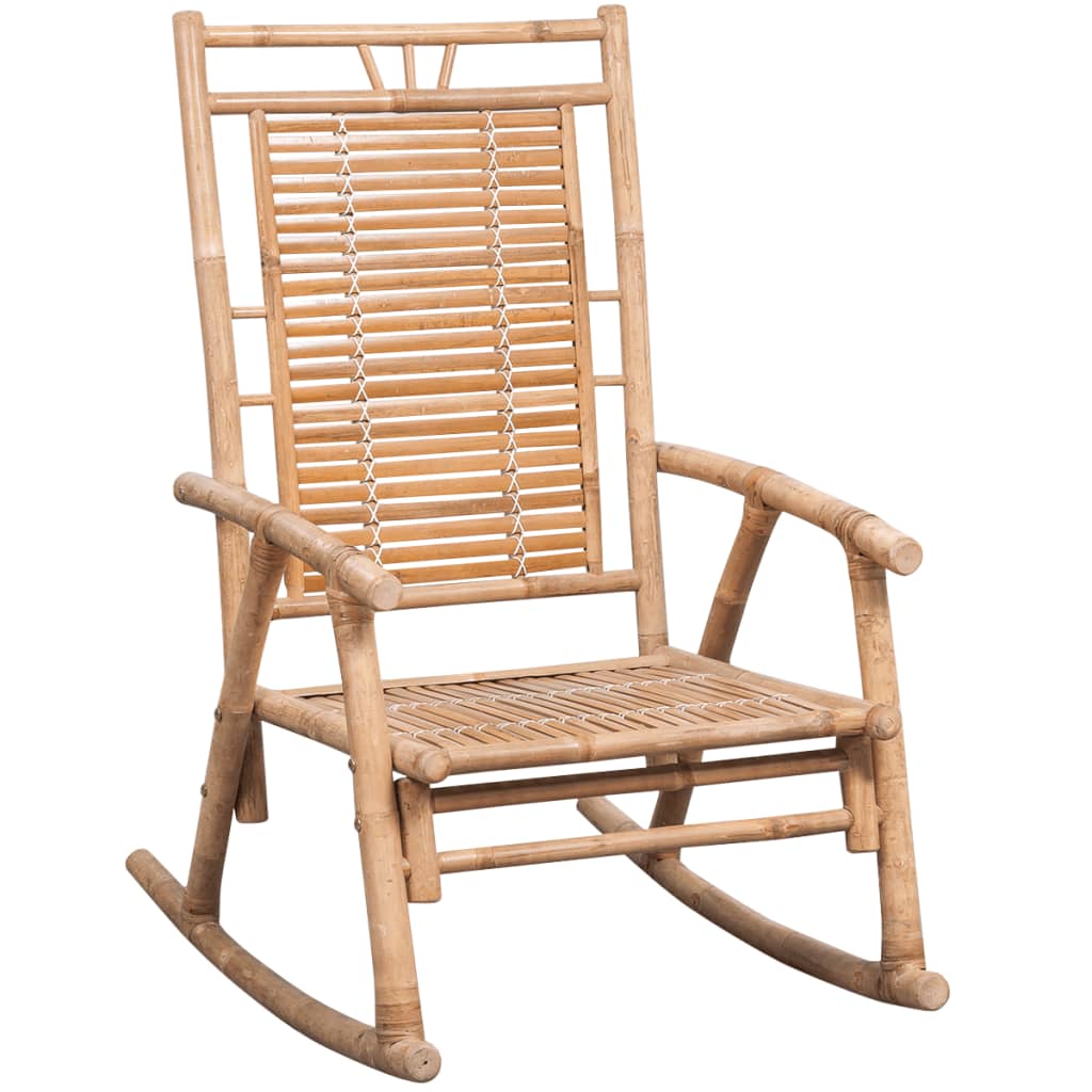 8720286278352_g_en_hd_1 vidaXL Rocking Chair with cushion Bamboo - Image 2