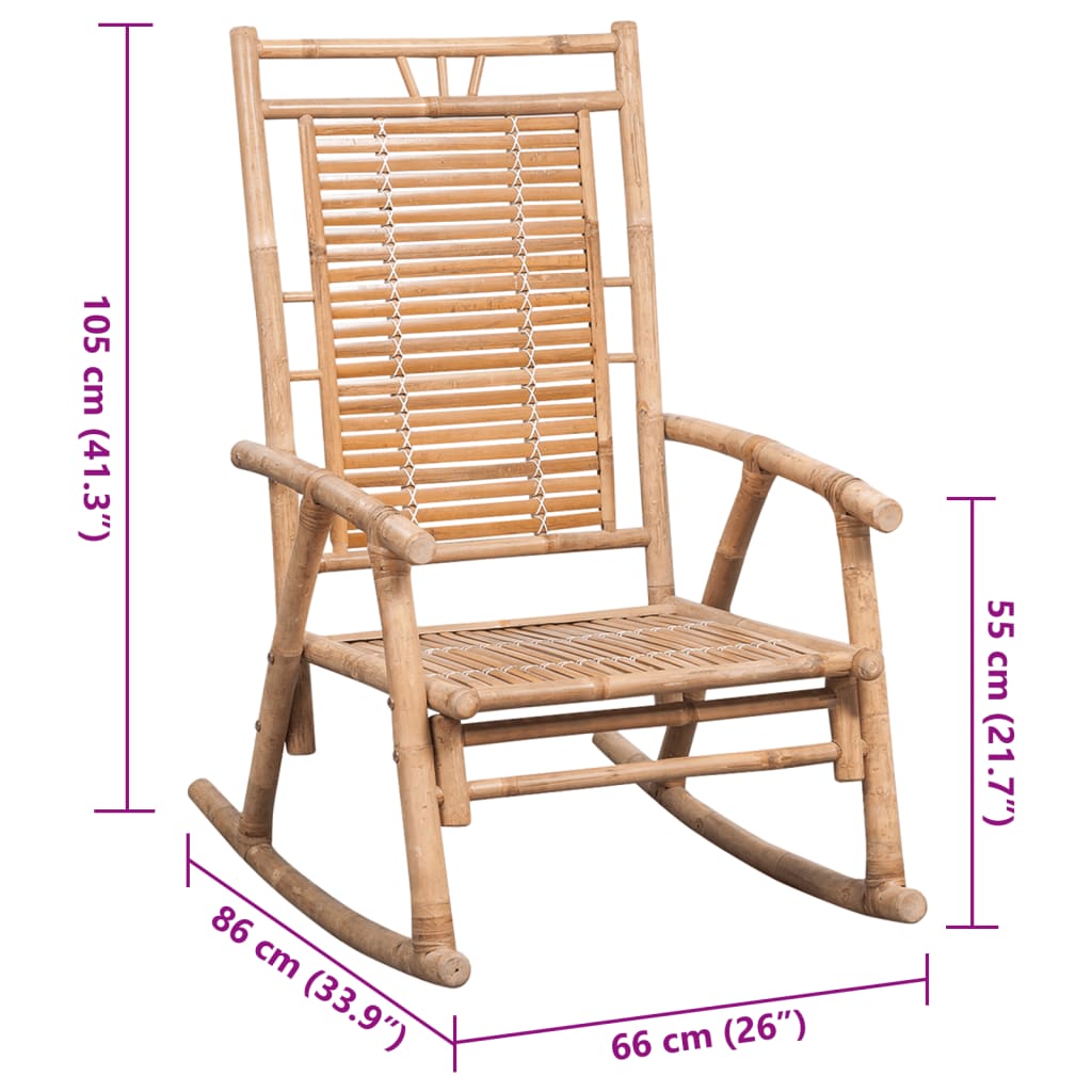 8720286278352_g_en_hd_7 vidaXL Rocking Chair with cushion Bamboo - Image 8