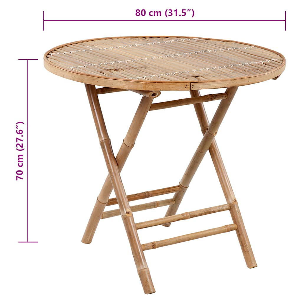 8720286278871_g_en_hd_12 vidaXL 5 Piece Folding Outdoor Dining Set with Cushions Bamboo - Image 13