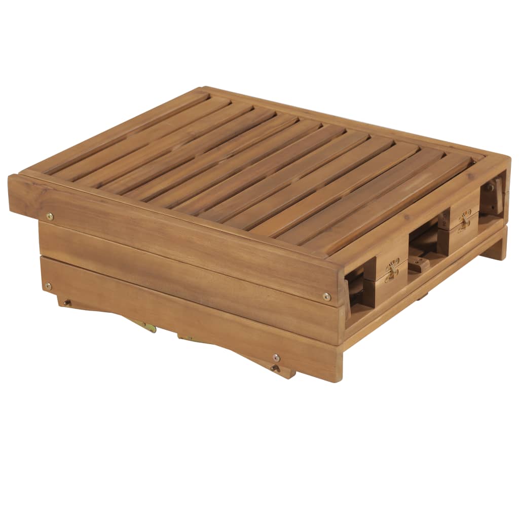 8720286280911_g_en_hd_4 vidaXL Folding Sun Lounger with Cushion Solid Acacia Wood - Image 5