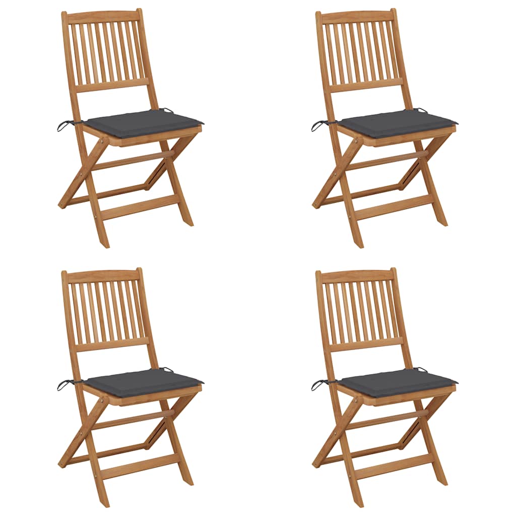 8720286285954_a_en_hd_1 vidaXL Folding Garden Chairs 4 pcs with Cushions Solid Wood Acacia - Image 1