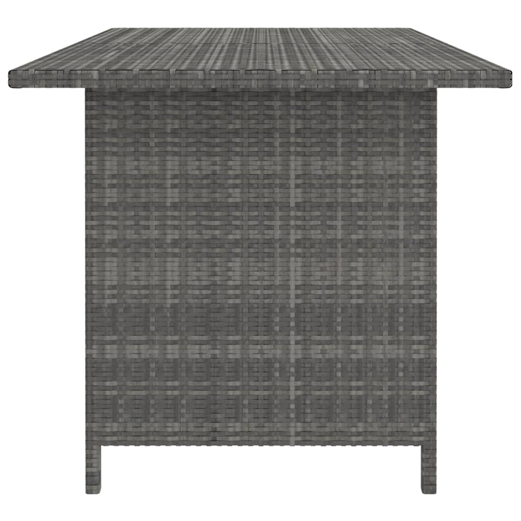 8720286287439_g_en_hd_3 vidaXL 10 Piece Garden Lounge Set with Cushions Poly Rattan Grey - Image 5