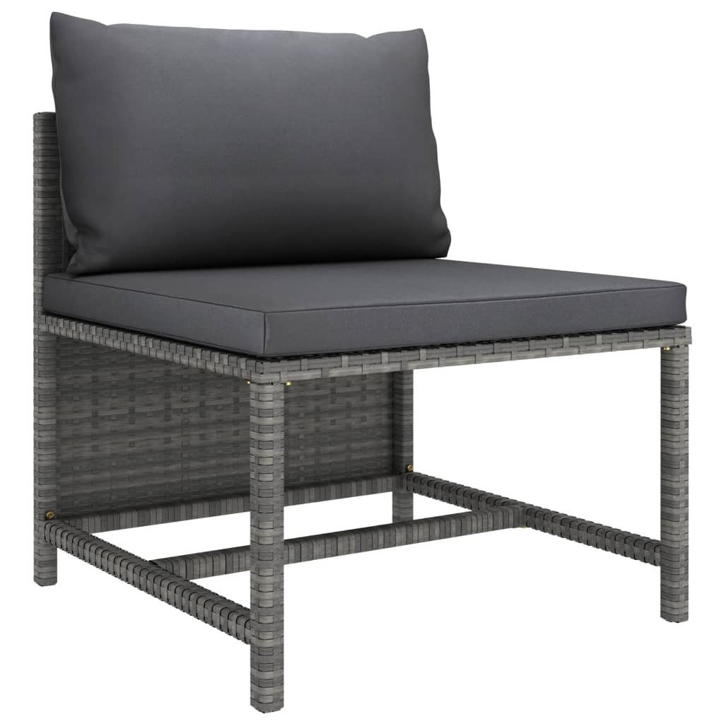 8720286287491_g_en_hd_4 vidaXL 10 Piece Garden Lounge Set with Cushions Poly Rattan Grey - Image 6