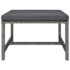 vidaXL 10 Piece Garden Lounge Set with Cushions Poly Rattan Grey - Image 9