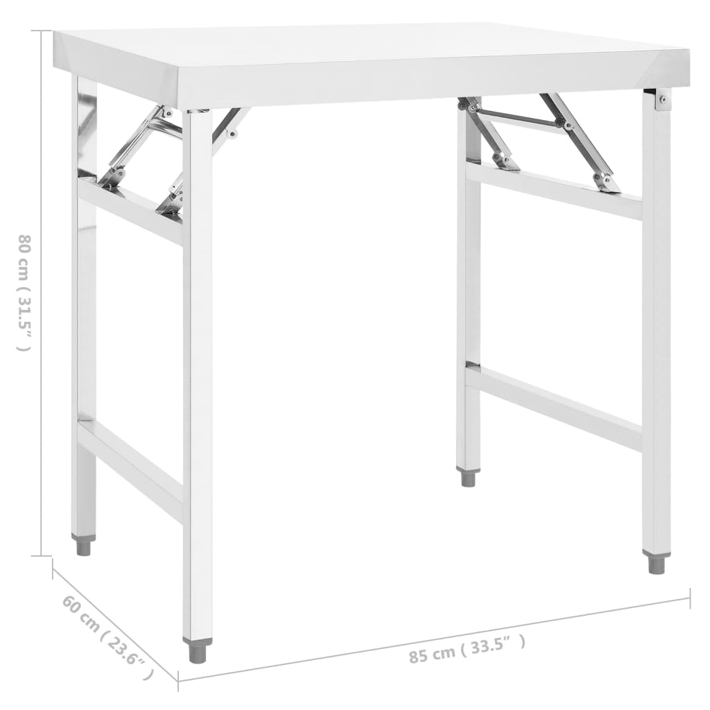 8720286288726_g_en_hd_6 vidaXL Kitchen Folding Work Table 85x60x80 cm Stainless Steel - Image 7