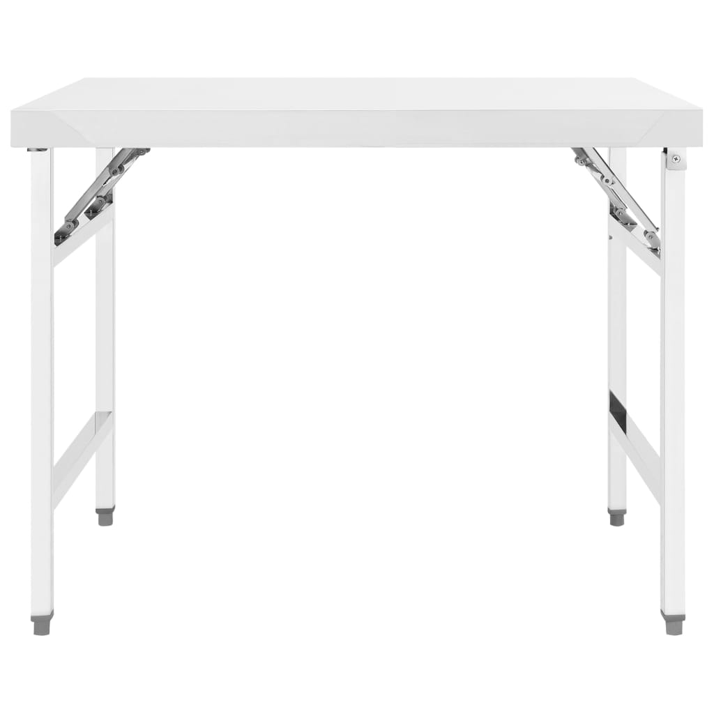 8720286288733_g_en_hd_1 vidaXL Kitchen Folding Work Table 100x60x80 cm Stainless Steel - Image 2