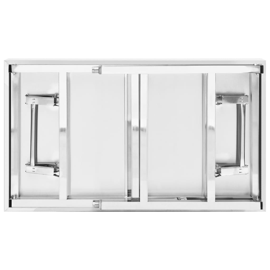 8720286288733_g_en_hd_3 vidaXL Kitchen Folding Work Table 100x60x80 cm Stainless Steel - Image 4
