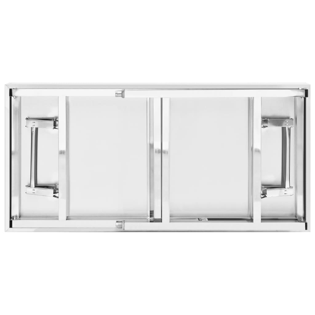 8720286288740_g_en_hd_3 vidaXL Kitchen Folding Work Table 120x60x80 cm Stainless Steel - Image 4