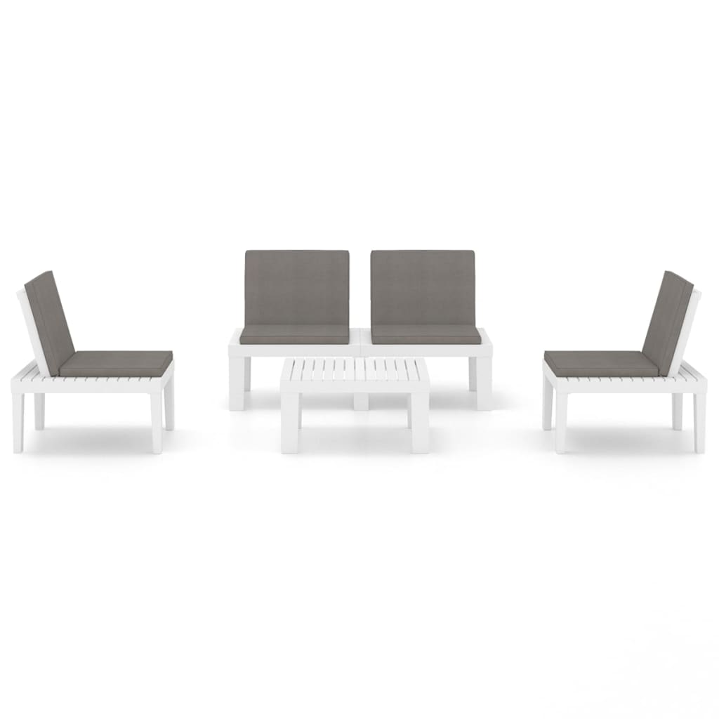 8720286288931_g_en_hd_1 vidaXL 4 Piece Garden Lounge Set with Cushions Plastic White - Image 3